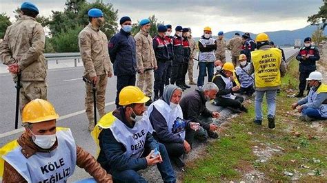 D­ü­n­ ­A­l­k­ı­ş­,­ ­B­u­g­ü­n­ ­G­ö­z­a­l­t­ı­.­.­.­ ­A­n­k­a­r­a­­y­a­ ­Y­ü­r­ü­m­e­k­ ­İ­s­t­e­y­e­n­ ­M­a­d­e­n­c­i­l­e­r­e­ ­J­a­n­d­a­r­m­a­ ­M­ü­d­a­h­a­l­e­s­i­